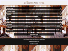 Tablet Screenshot of lansdownearms.com